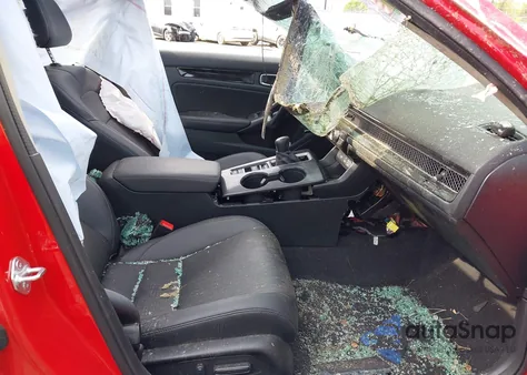 2023 Honda Civic Touring из США, поврежденный, VIN 2HGFE1F90PH309059